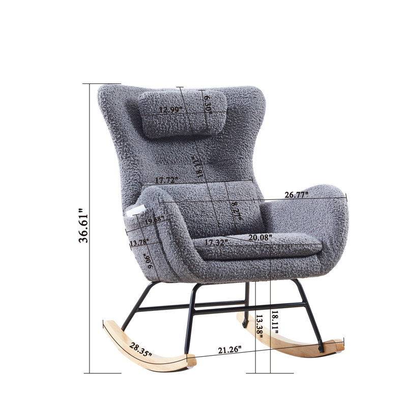 21,3 po de largeur, Gris laine
