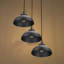 Antonio 3 - Light Black Cluster Pendant