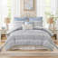 Ensemble d'édredon 7 pièces jacquard-132796795-132796794