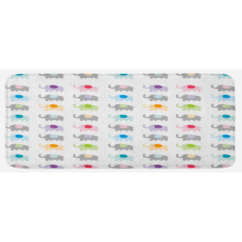 Tapis de cuisine Elephants In Combinations
