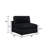6-Piece Modular Sectional Set In Corduroy Velvet-938906705