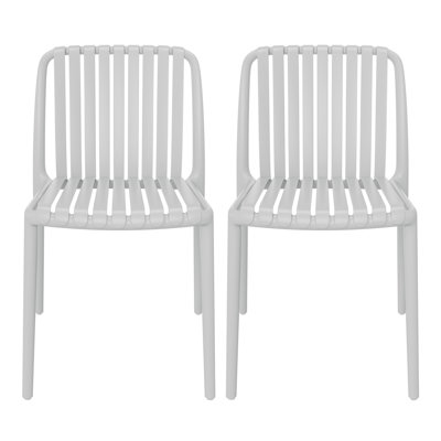 Outdoor Stacking Dining Side Chair