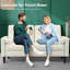2 Seater Linen Sofa