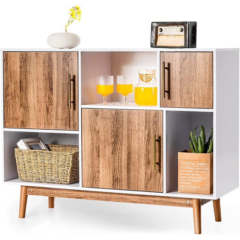 Tira 102cm Solid Wood Sideboard