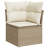 Vidaxl Garden Sofa Set Beige, Cream White