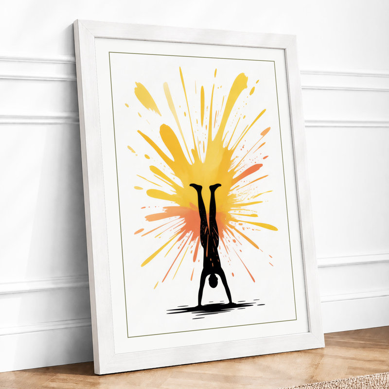 Rising Light Modern - Framed Print, A3 - 42.0 x 29.7 cm, White