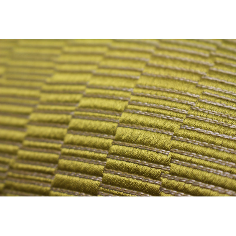 Geometric Square Pillow Cover, Citrine