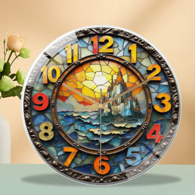 Horloge murale 12 po