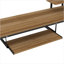 Lit mezzanine avec bureau et tablette, conception peu encombrante