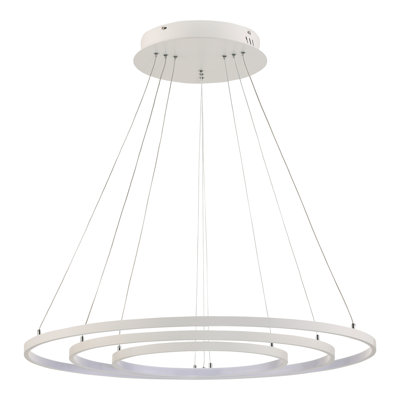 Dare 3 - Light LED Geometric Pendant