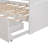Wooden Daybed With Trundle Bed And Two Storage Drawers, Extendable For Extra Sleeping Space And Organization