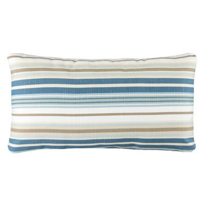 Savannah Stripe Lumbar Pillow