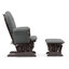 Fauteuil oscillant avec repose-pieds Hoop-1808401998-1808401990