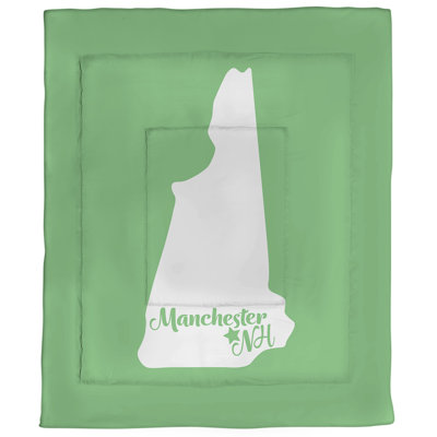 Hampshire Modern & Contemporary Percale Comforter
