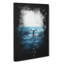 Blue Whale - Wrapped Canvas-56640952