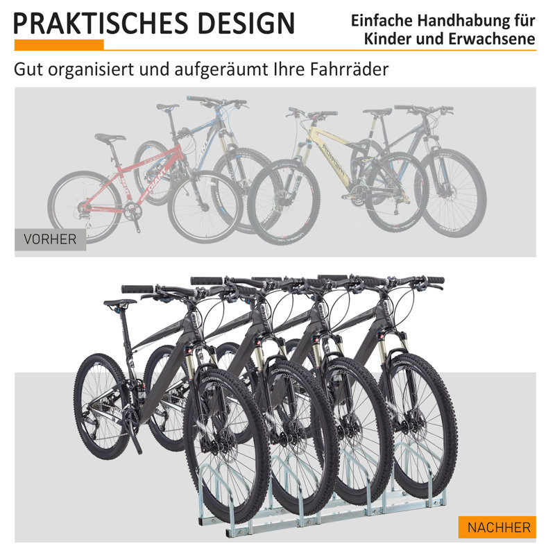 Alvetta Steel Bike Rack