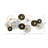 Glam Abstract Wall Decor on Metal