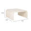 Table basse Ventura en nacre blanche-120835619