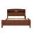 Platform Bed Featuring Bookcase Headboard And LED Motion-Sensing Light-1844938885-1844938886