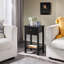  1 Drawer Bedside Table-1054511223