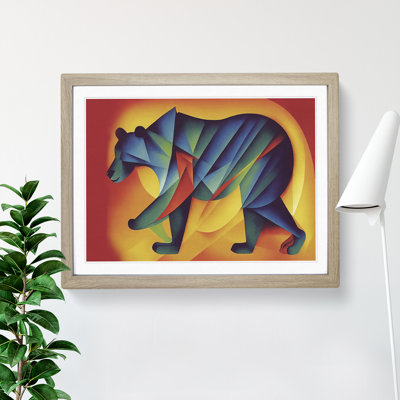 Abstract Bear Painting Vol.2 - Framed Print