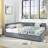Storage Upholstered Tufted Bed Frame-1992101397