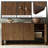 Martha 63"Wide Modern 4 Door Fluted Sideboard with Cable Management-685677348