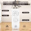 Ventilateur de plafond 52 lumières 4 pouces avec 5 pales