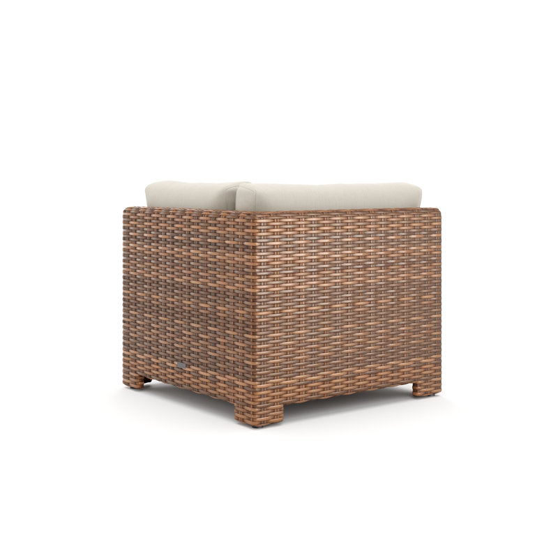 Nico Outdoor Corner Wedge Lounge Chair