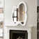 Miroir mural en bois massif