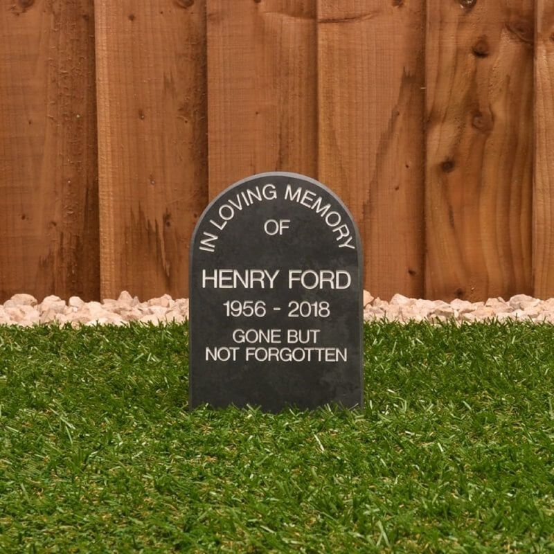 Beshears Stone No Theme Memorial Plaque, Yes
