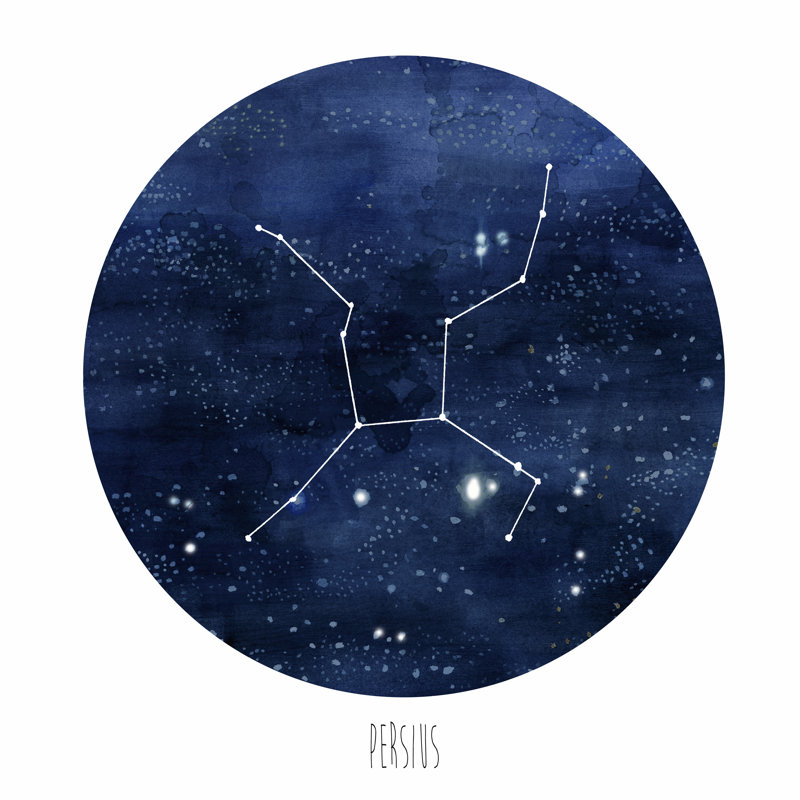 " Constellation-Persius " by Naomi McCavitt, 20" H x 20" W x 1.25" D