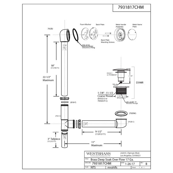Dimensions du produit