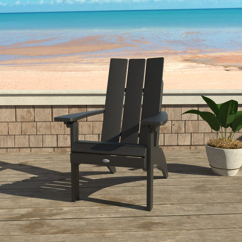 Chaise Adirondack Willette, Noir