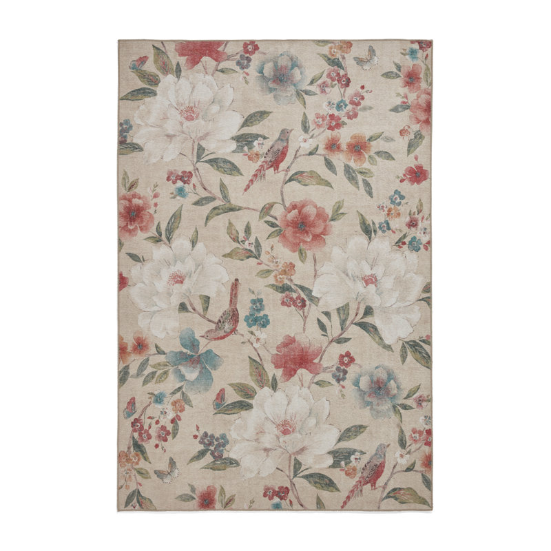 Catherine Lansfield Floral Area Rug, Rectangle 152 x 230 cm