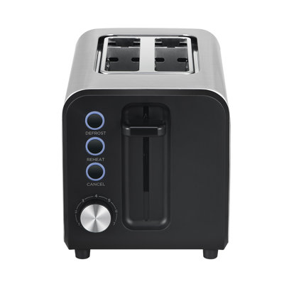 2 Slice Toaster with 7 Browning Levels