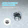 30 In. D X 60 In. W X 5 1/2 In. H Drain Single Threshold Shower Base