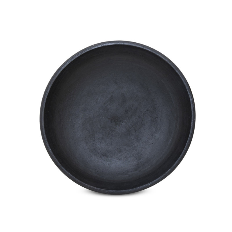 Perla Bowls, Aged Black Terracotta
