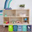 Rangement mobile à 2 tablettes H 30 po - assemblé