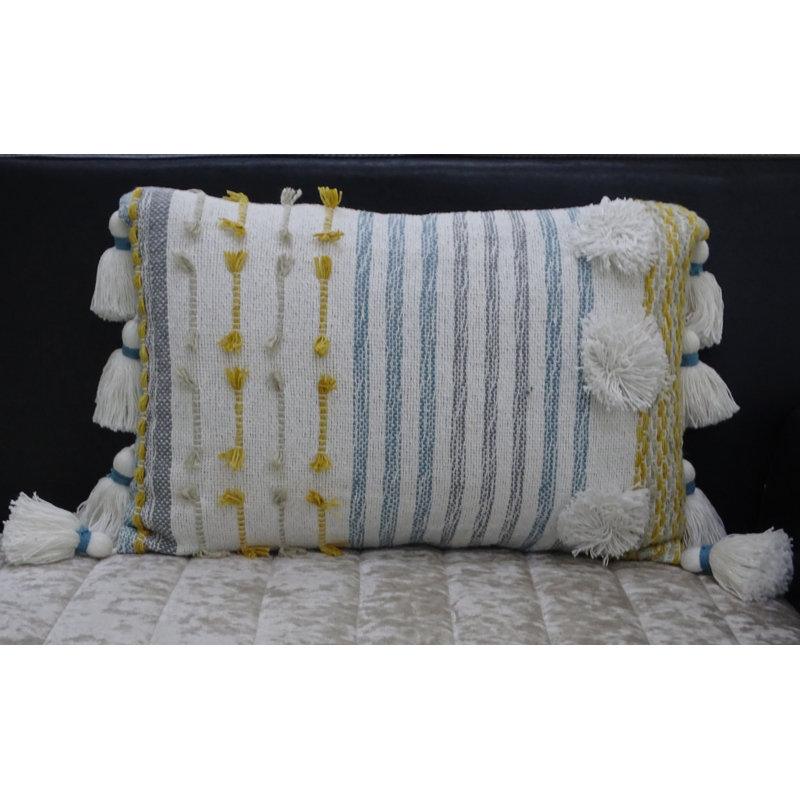 Bhawna's Fusion Cotton Throw Pillow