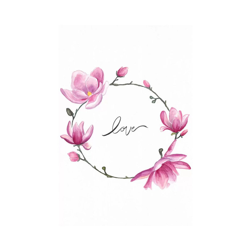 Love by Kirsten Dill - Wrapped Canvas Gallery-Wrapped Canvas Giclée, 66.04cm H x 45.72cm W