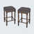 Rustic Brown with Charcoal Gray Fabric selected