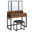 Sagar Dressing Table with Mirror And Stool Vanity Desk Bedroom Furniture-498113226
