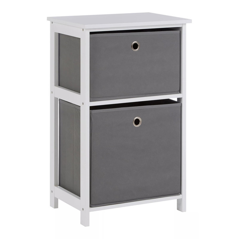 Aon 40 x 63cm Bathroom Storage Unit, Grey
