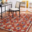 Tapis floral en laine / coton touffeté à la main Caleesi-1220228913