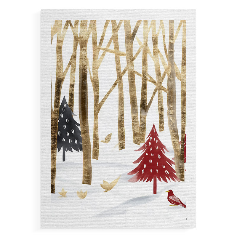 Fêtes de Noël, art CDxxxvii - impression sur toile seulement - non encadrée, H 60 po x l 40 po