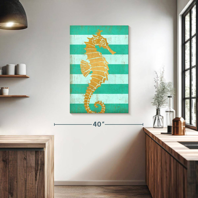 Hippocampe Brampt Gold Coast, H 39 po x l 26 po
