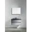Meuble-lavabo mural simple 29,5 po Oliwia Cement