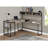 Giordano L-Shaped Metal Base Computer Desk-1128500580