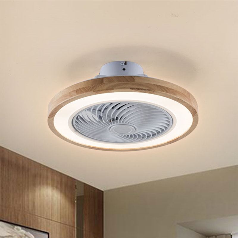 Ventilateur de plafond encastré à DEL 20 po